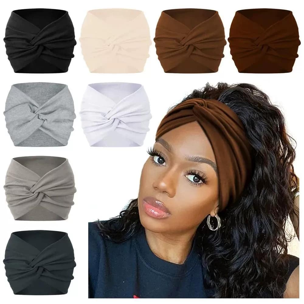 O1CN01FxgCMx1Yrnq8Zg5qD_3018013113 Hair Accessories Twisted Extra Large Thick Wide Headbands - Image 1