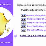 Looking for Investor for our Mettalic Mining projects