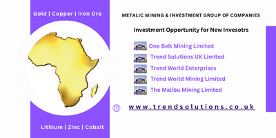 Looking for Investor for our Mettalic Mining projects