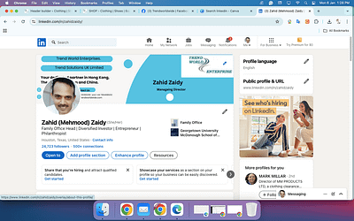 linkedin profile