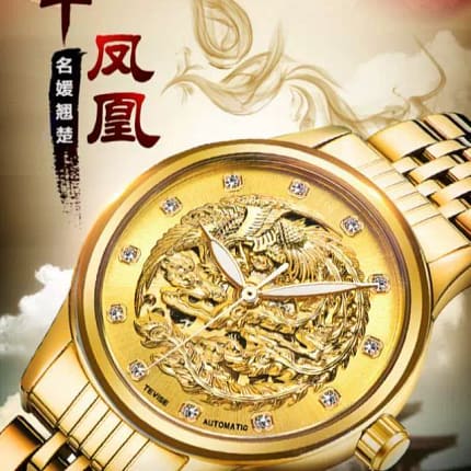 Fully automatic women's watches, Mechanical watches waterproof Weiss watches.
