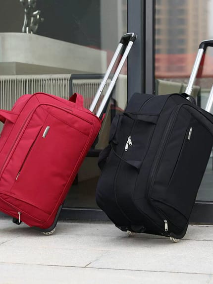 Oxford cloth trolley bag, large capacity handbag.