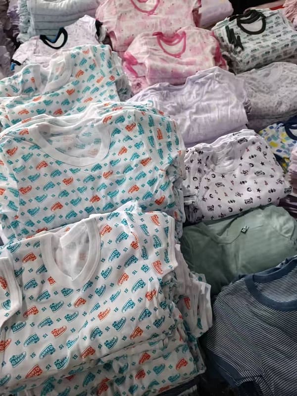 children mix clothes