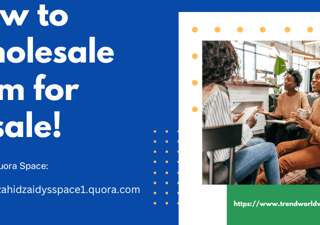 How to wholesale item for resale in Year 2025