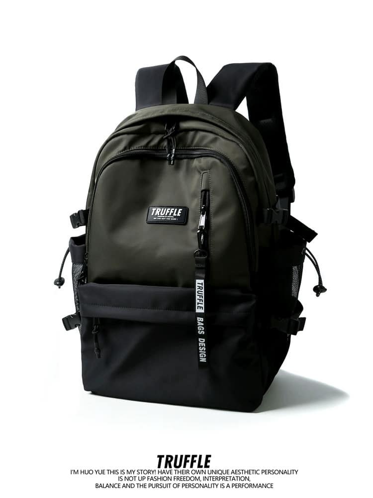 O1CN01semkWF28wgMS3rcJ2_2229687997 TRUFFLE trendy travel backpack men's large-capacity school bag. - Image 1