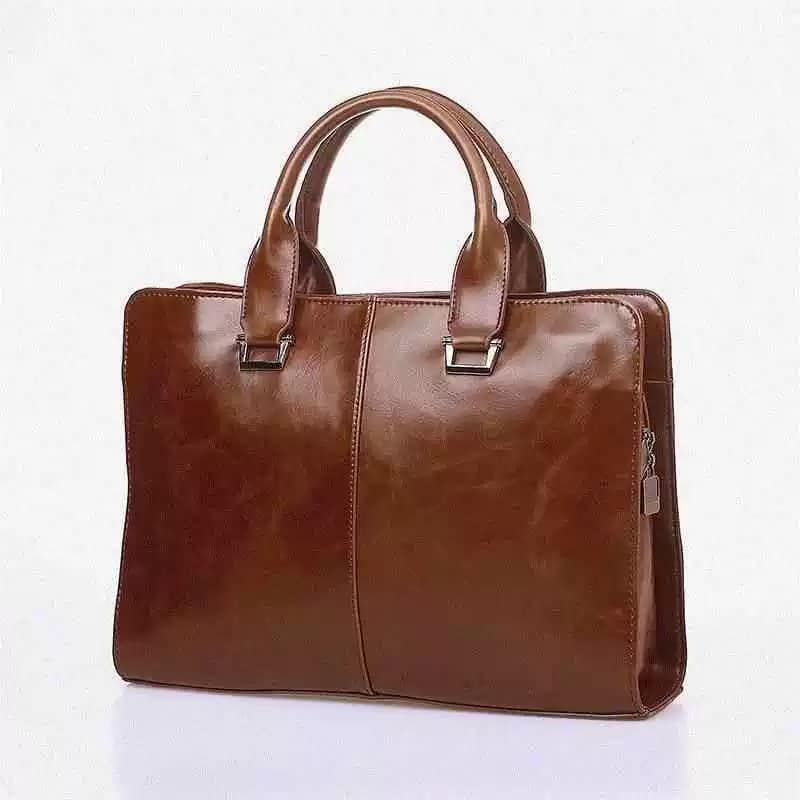 O1CN01Qlc67c25XXmGzolR8_2218240087536 Men Briefcase hand bag tote business leather handbag. - Image 1