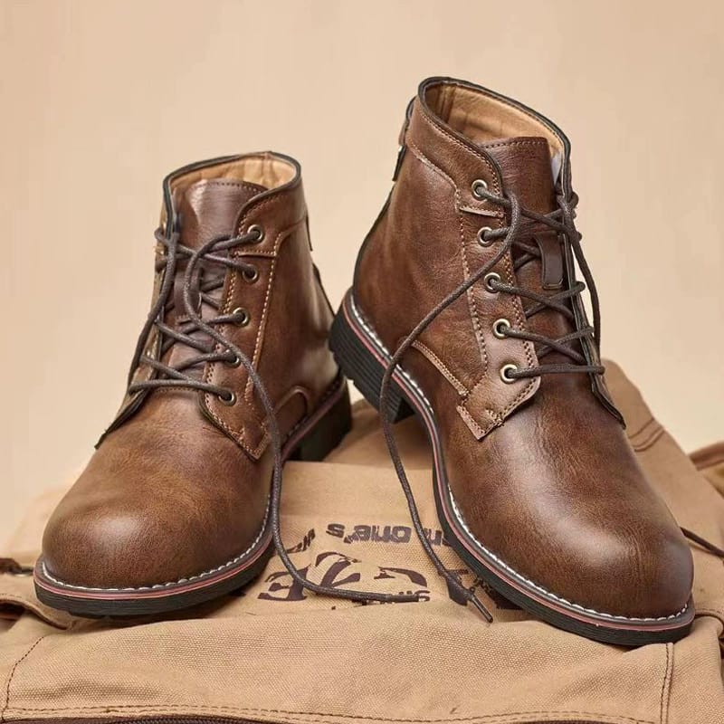 O1CN01eBbmK62II3GhQ4aj6_2200644809262 Men Shoes Autumn Winter Military Boots Plus Size Workwear. Motorcycle Men's Boots - Image 1