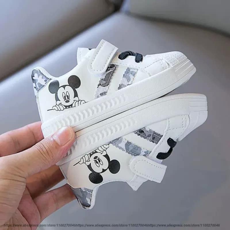O1CN01gQ9M6e1xYRVM58iQj_2216922216455 White Casual Shoes For Baby Boy Girl Brand Children Sneaker - Image 1