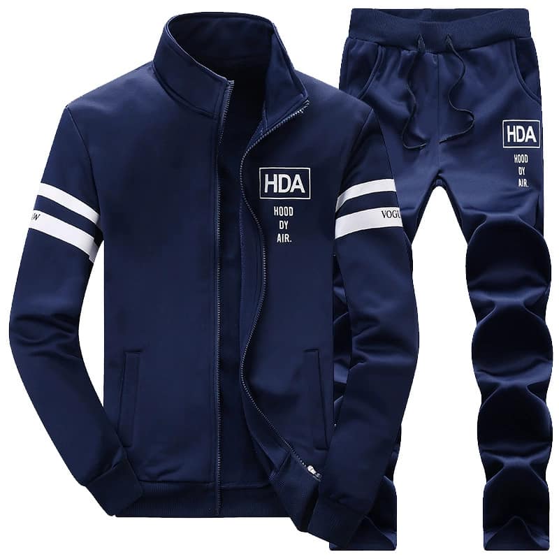 Tracksuits Men Jacket + sweatpants Sport Suit Set Sportswear - Image 1