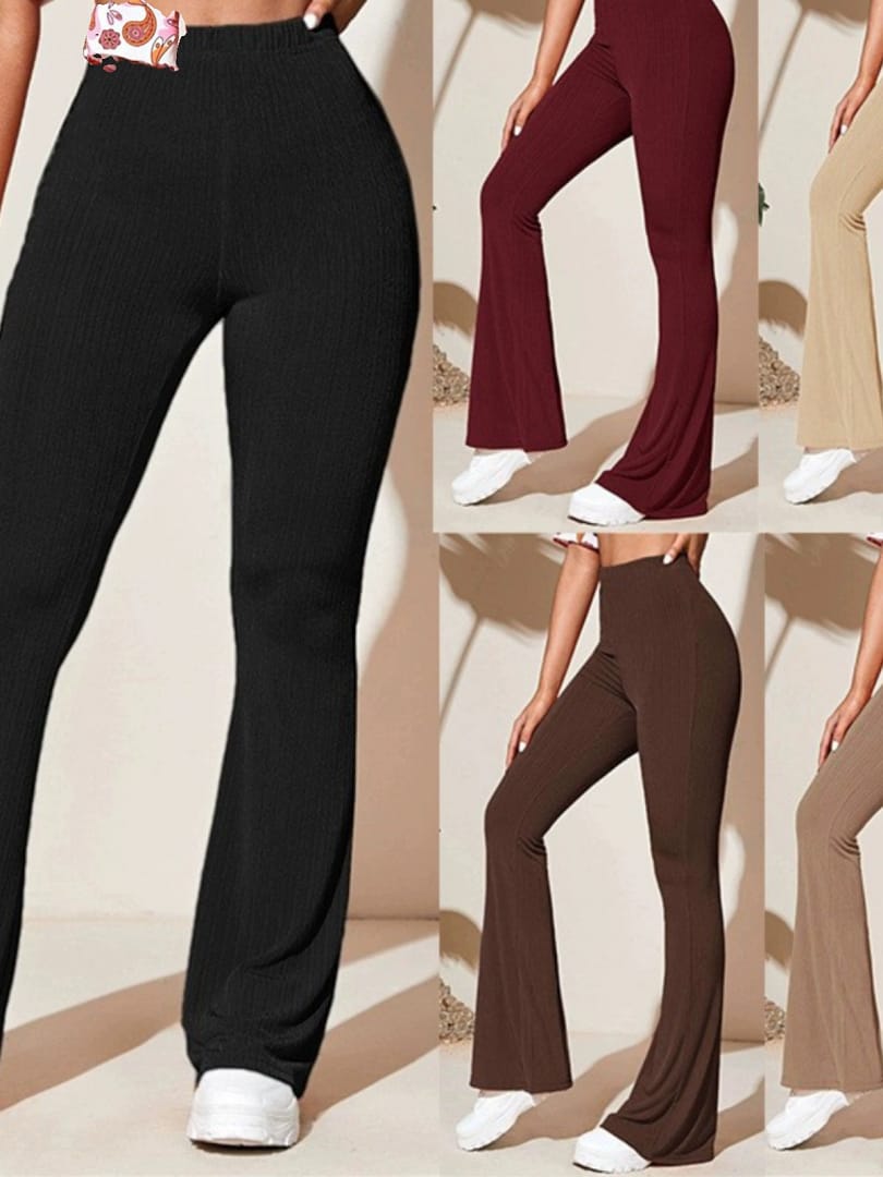 O1CN01au2vl11fK62FaUQJk_3360253987 3XL plus size flared high-waisted yoga pants for women large size pants - Image 1